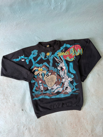 Space Jam 1995 Vintage Crewneck - S