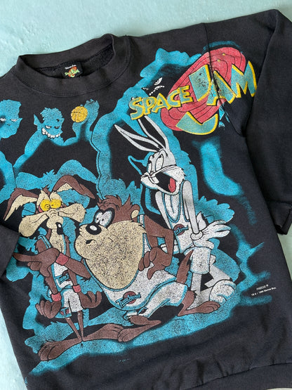 Space Jam 1995 Vintage Crewneck - S