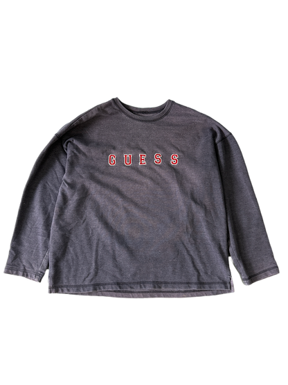 Guess Logo Vintage Crewneck - M