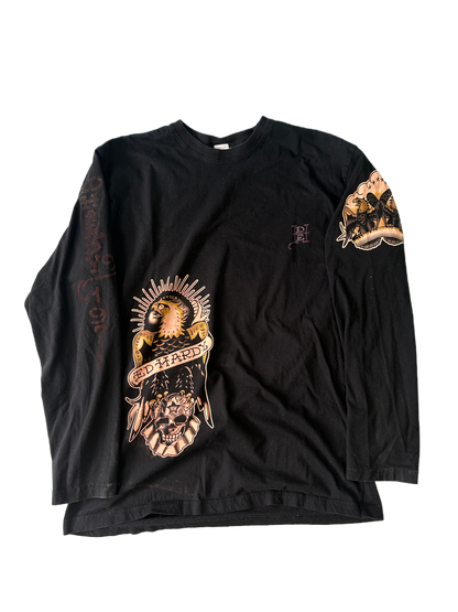 Playera Ed Hardy Tattoo Long Sleeve - XL