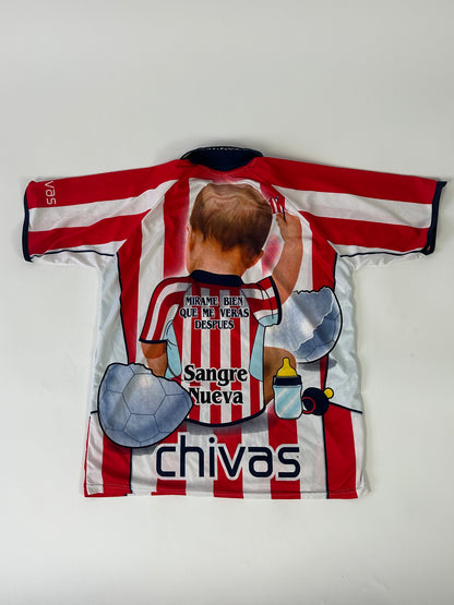 Jersey Guadalajara Chivas Nacimiento Vintage - L