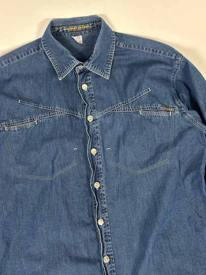 Marithe Girbaud Fracois Vintage Cowboy Denim Shirt - M