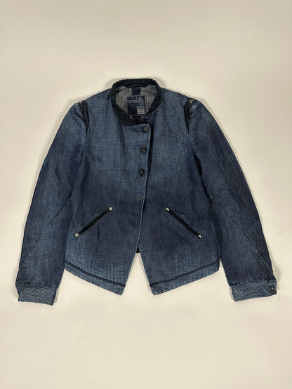 LE CASUAL Marithe Girbaud Fracois Vintage Denim Blazer - S