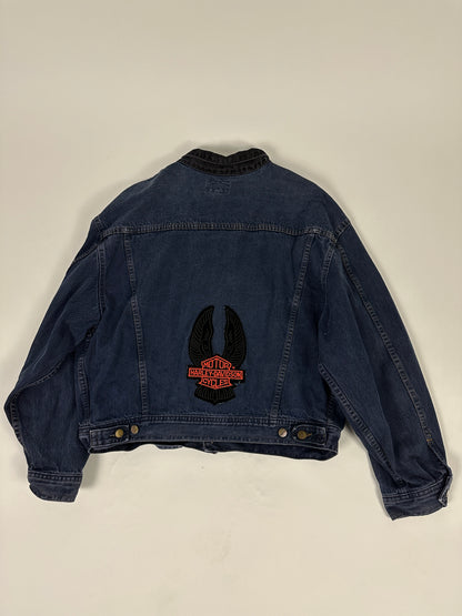 Marithe Girbaud Fracois Harley Vintage Denim Jacket - L