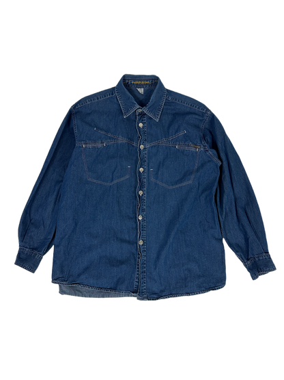 Marithe Girbaud Fracois Vintage Cowboy Denim Shirt - M