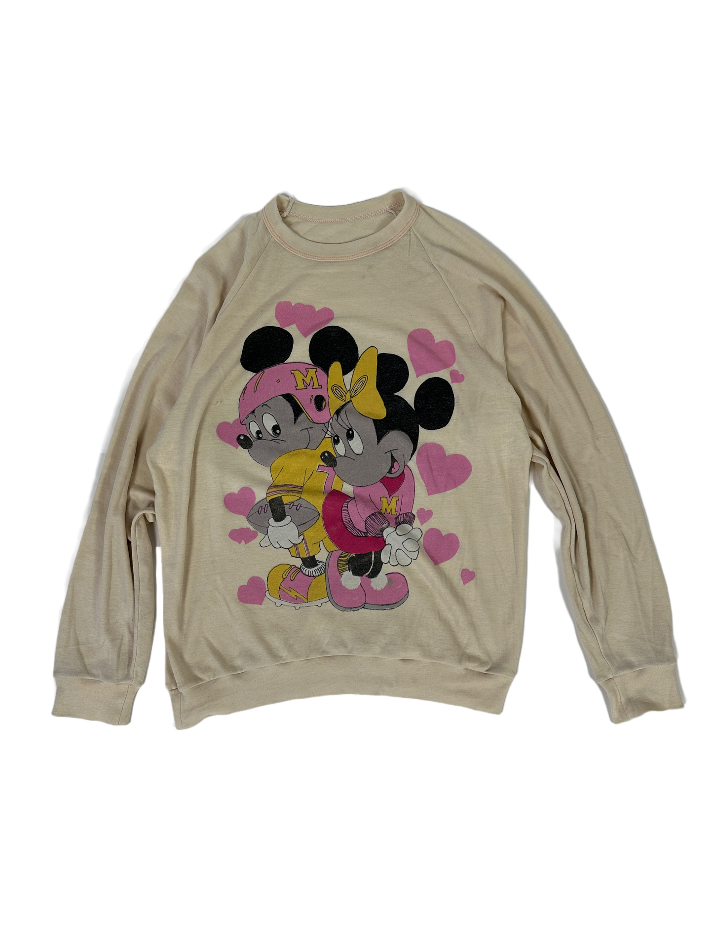Sudadera Mickey Minnie 80's Vintage - L