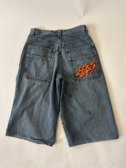 JNCO Graffiti Logo Vintage Baggy Shorts - 33