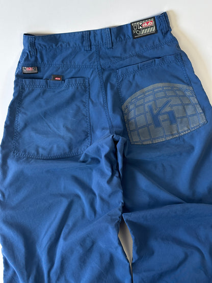 Kdub Kikwear Vintage Raver Baggy Flash Pants - 36