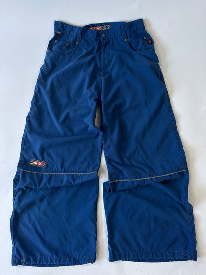 Kdub Kikwear Vintage Raver Baggy Flash Pants - 36