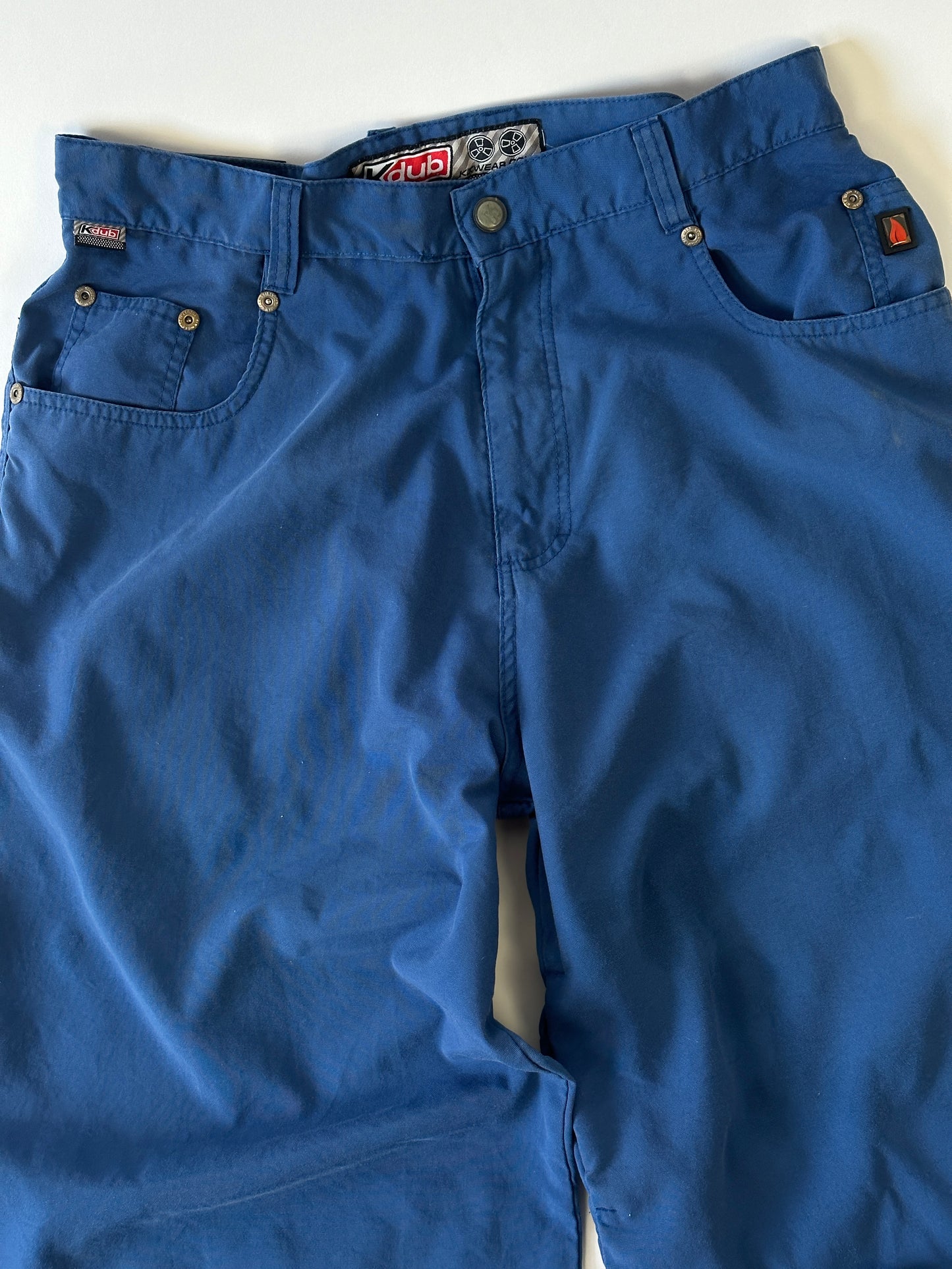 Kdub Kikwear Vintage Raver Baggy Flash Pants - 36