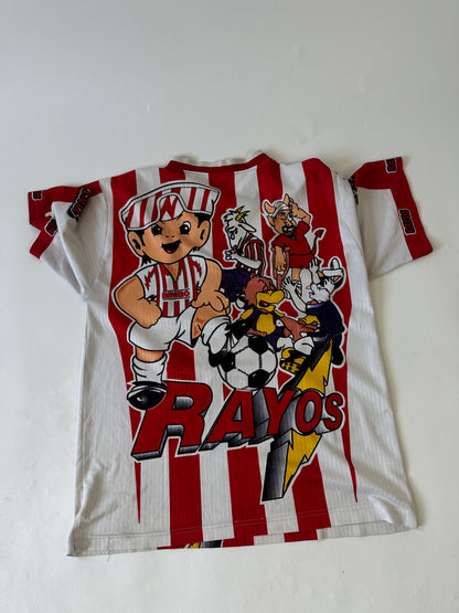 Jersey Necaxa Rayos Cartoon Vintage - L