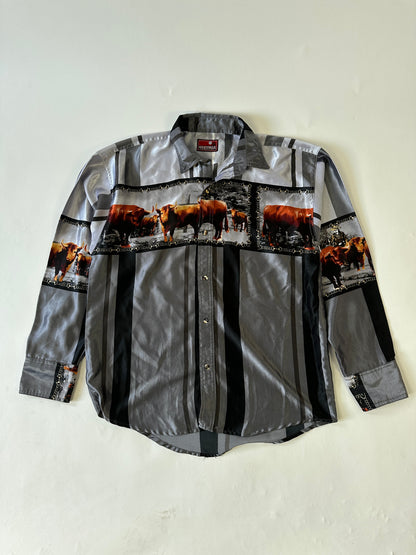 Greymax Toros Satin Vintage Shirt - L