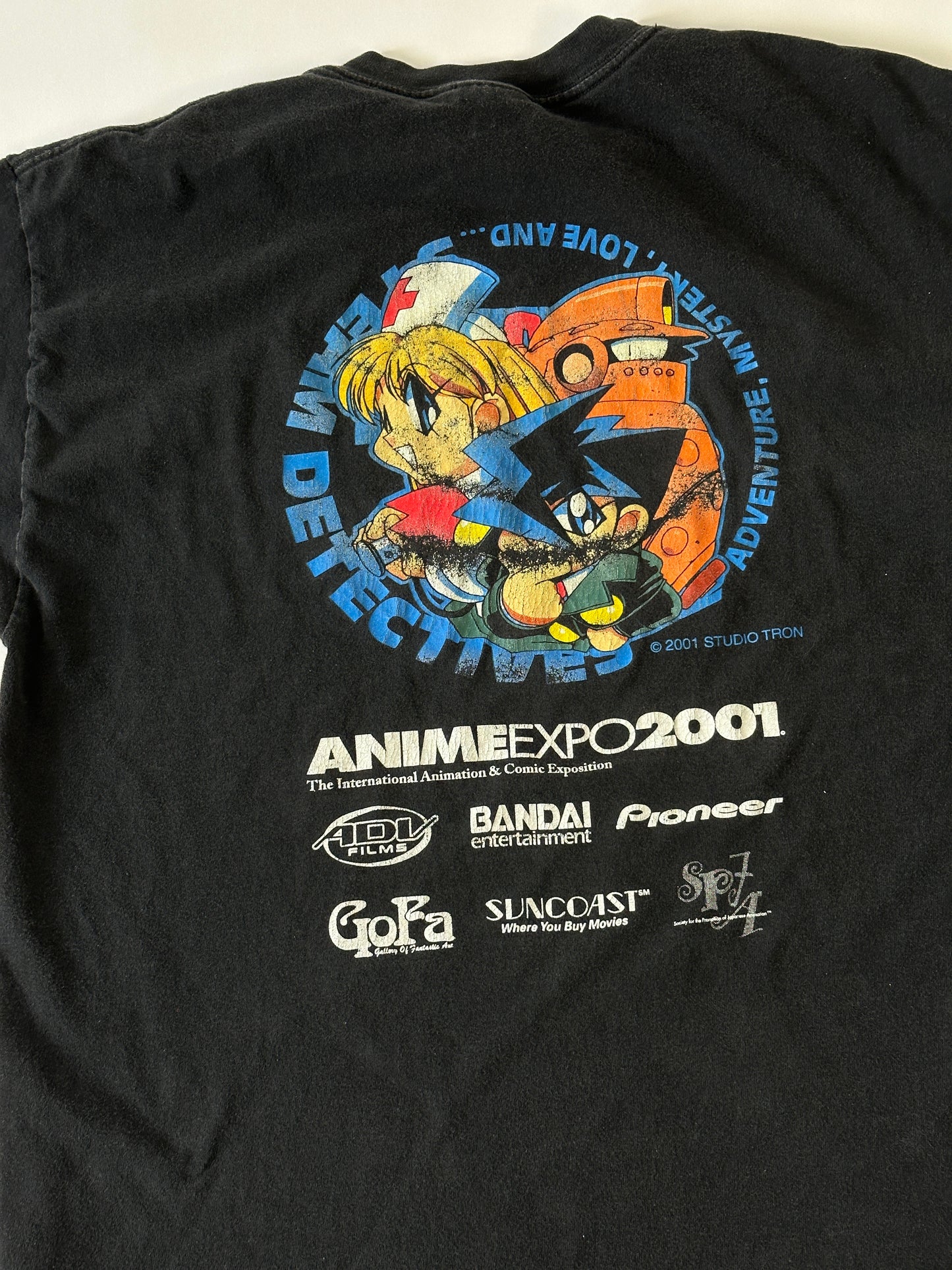 Playera Anime Expo 2001 Vintage - L