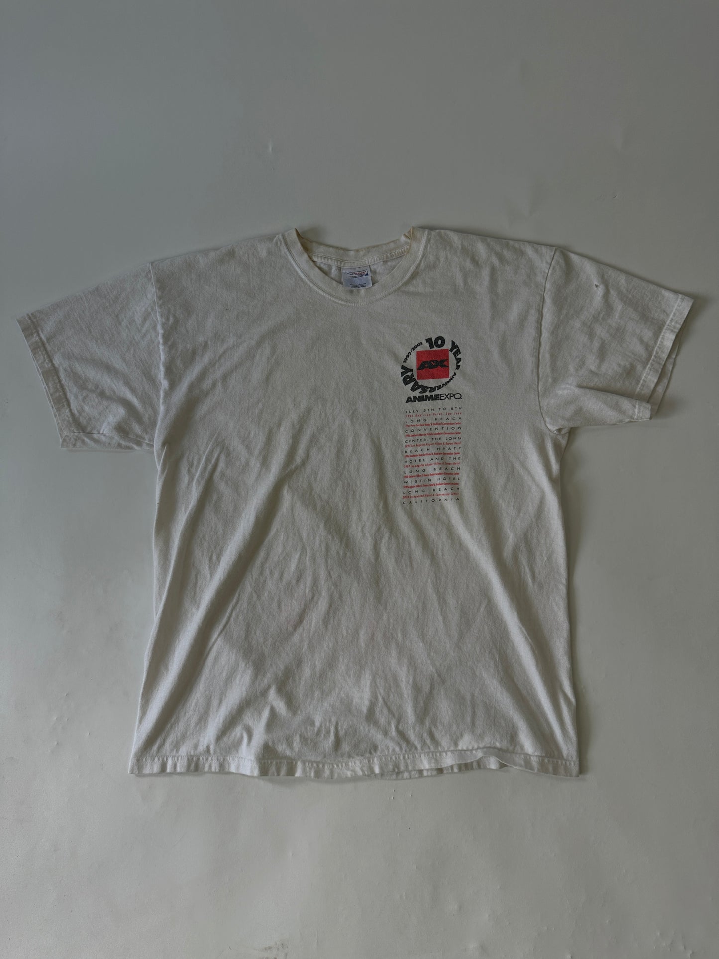 Playera Anime Expo 2001 Vintage - L