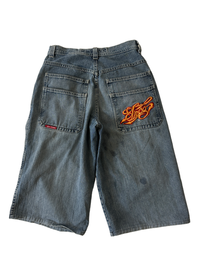 JNCO Graffiti Logo Vintage Baggy Shorts - 33