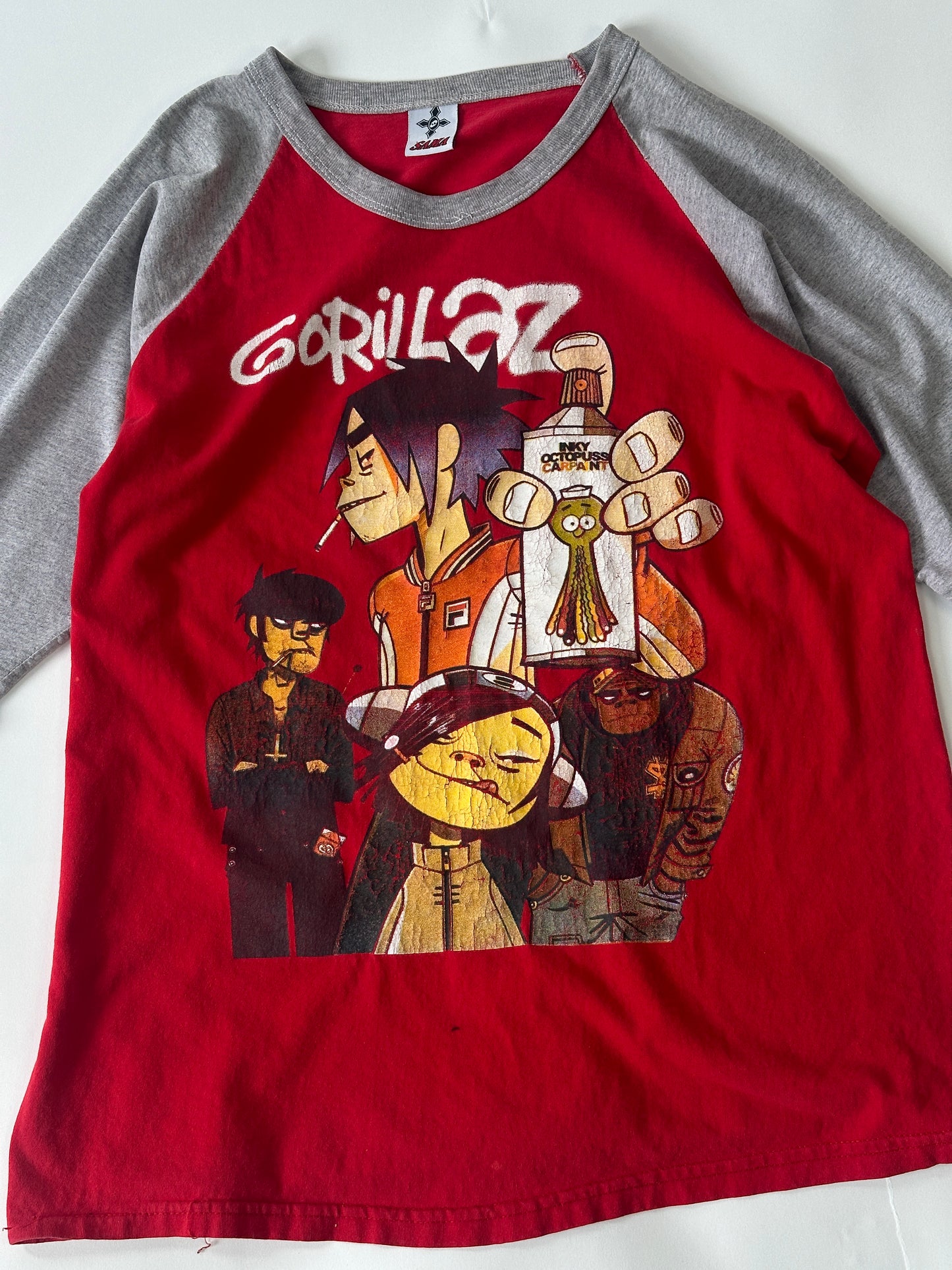 Raglan Gorillaz Vintage - L