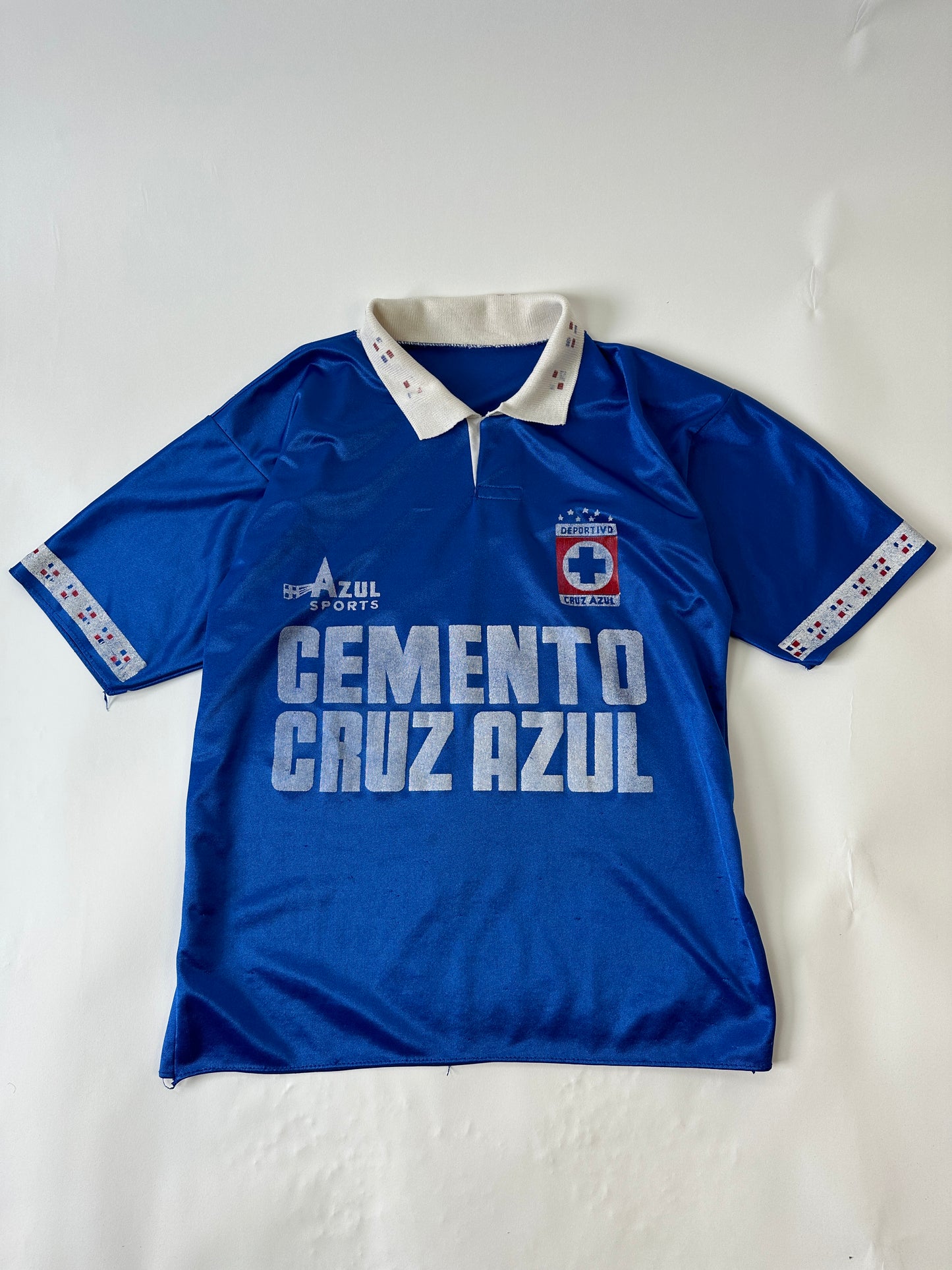 Jersey 1996 Cruz Azul Sports Vintage (J. Zamora #9) - L