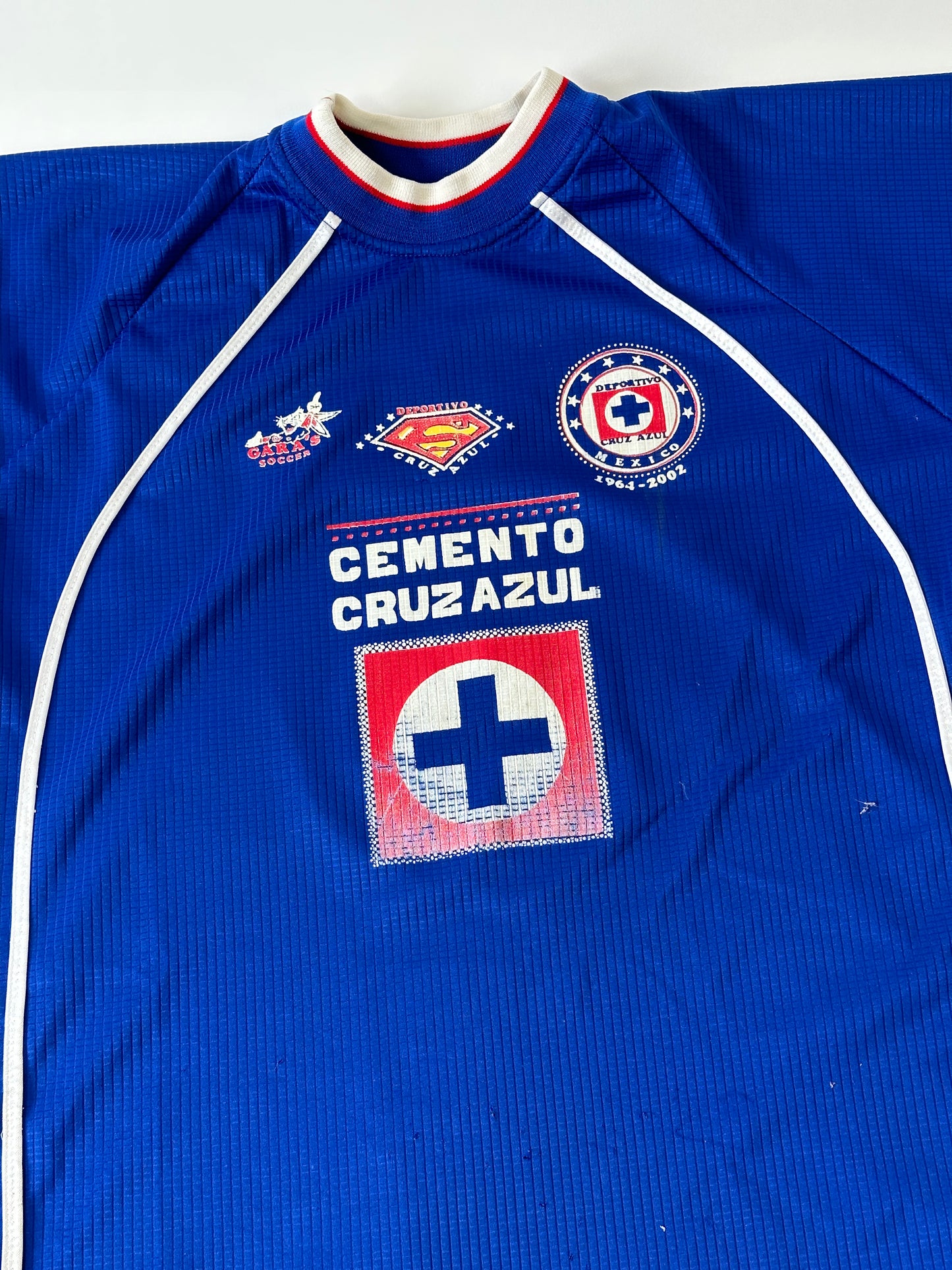 Jersey 2002 Cruz Azul  Vintage Porra Azul - L