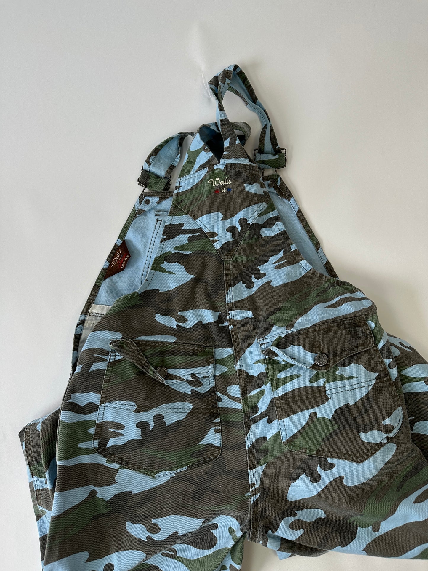 Walls Snow Camo Vintage Overall - S