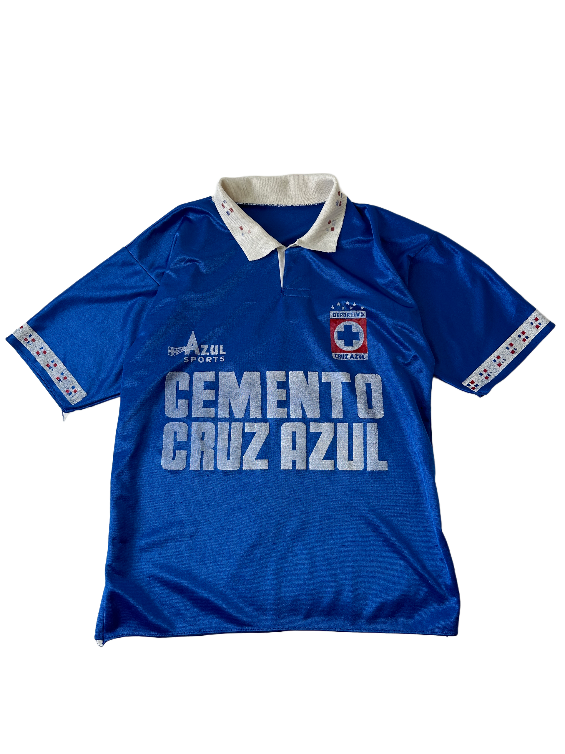 INTER 100周年 #9 CRUZ 1996 Cruz Azul Sports Vintage Jersey (J. Zamora #9) - L – Ropa Chidx