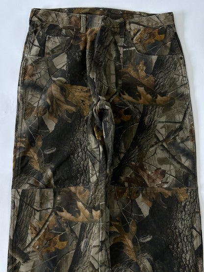 Wrangler Realtree Double Knee Vintage Camo Pants - 34 x 32