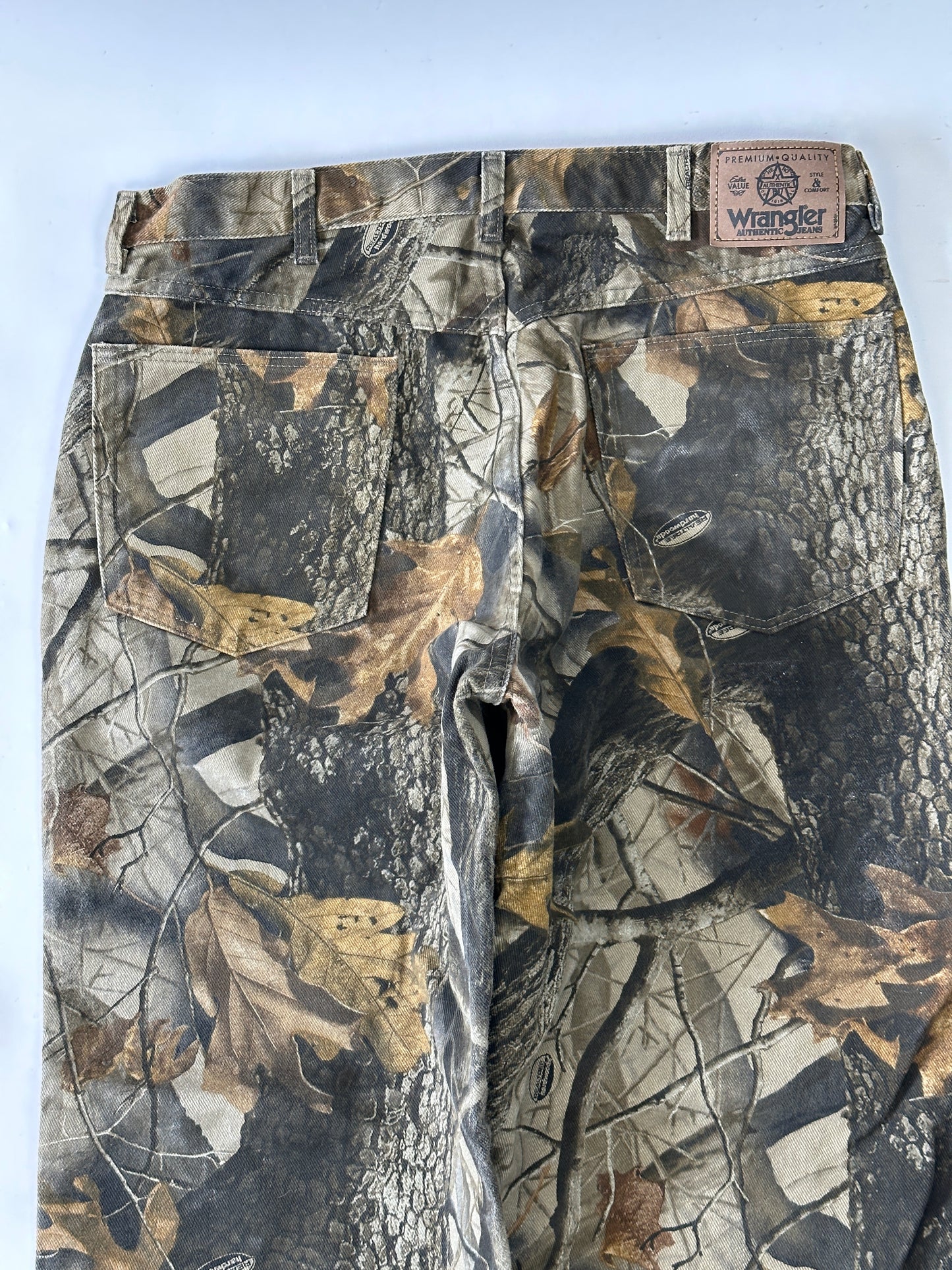 Wrangler Realtree Double Knee Vintage Camo Pants - 34 x 32