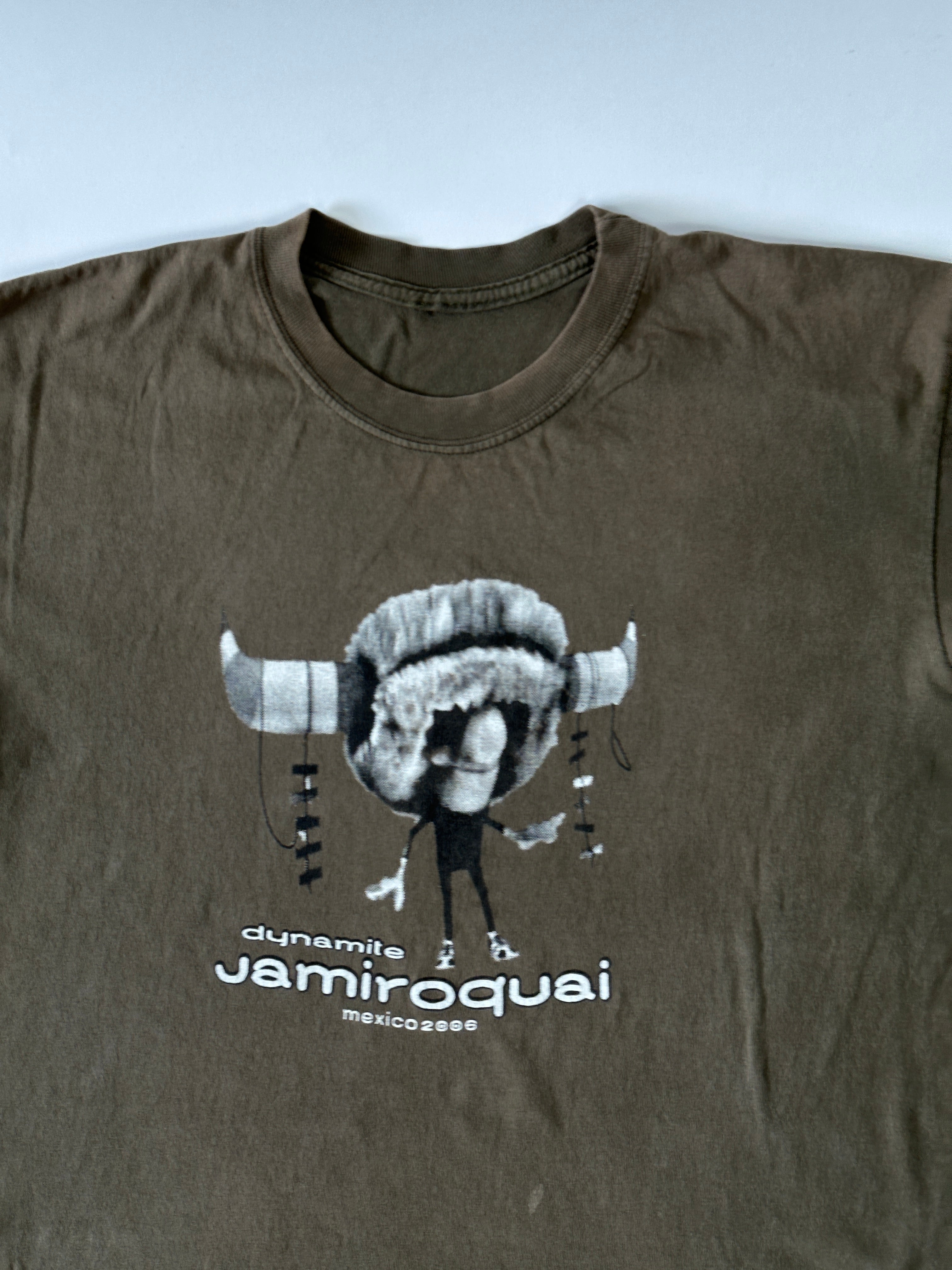 Jamiroquai Dynamite Mexico 2006 Vintage T-Shirt - M – Ropa Chidx
