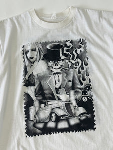 Skull Gang Art Cholo Vintage T-Shirt - M