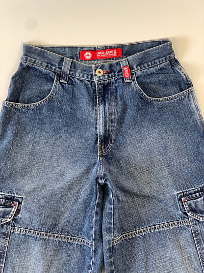 JNCO Logo Vintage Baggy Shorts - 32