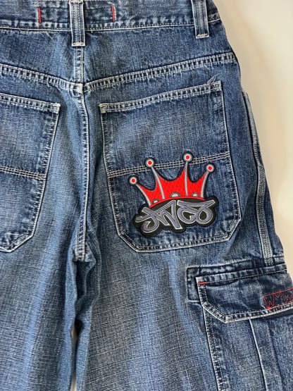 JNCO Logo Vintage Baggy Shorts - 32