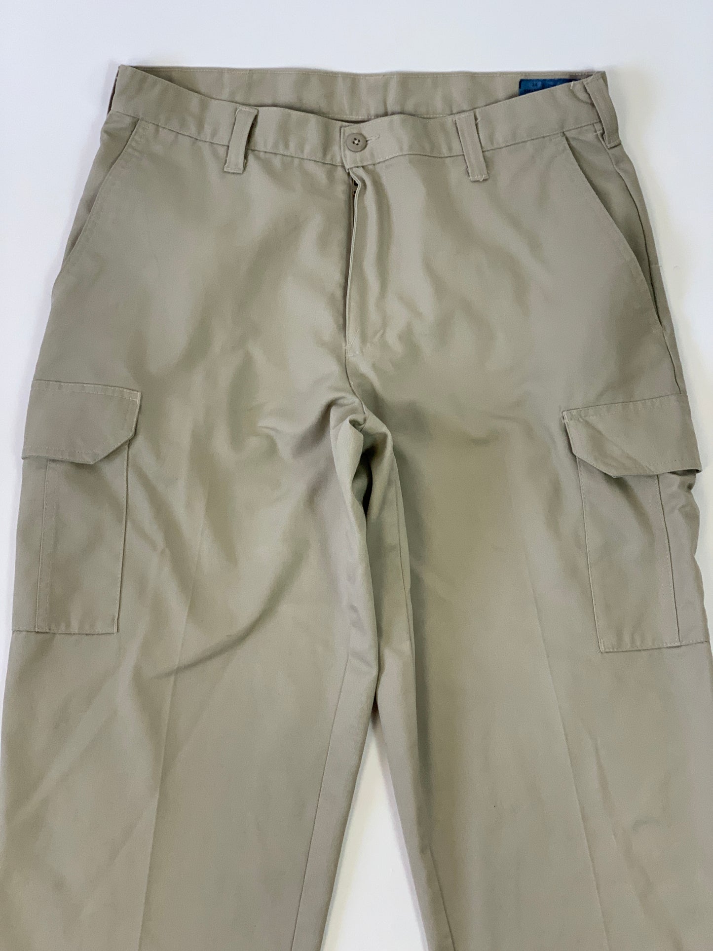 Vintage Cargo Beige Pants - 32