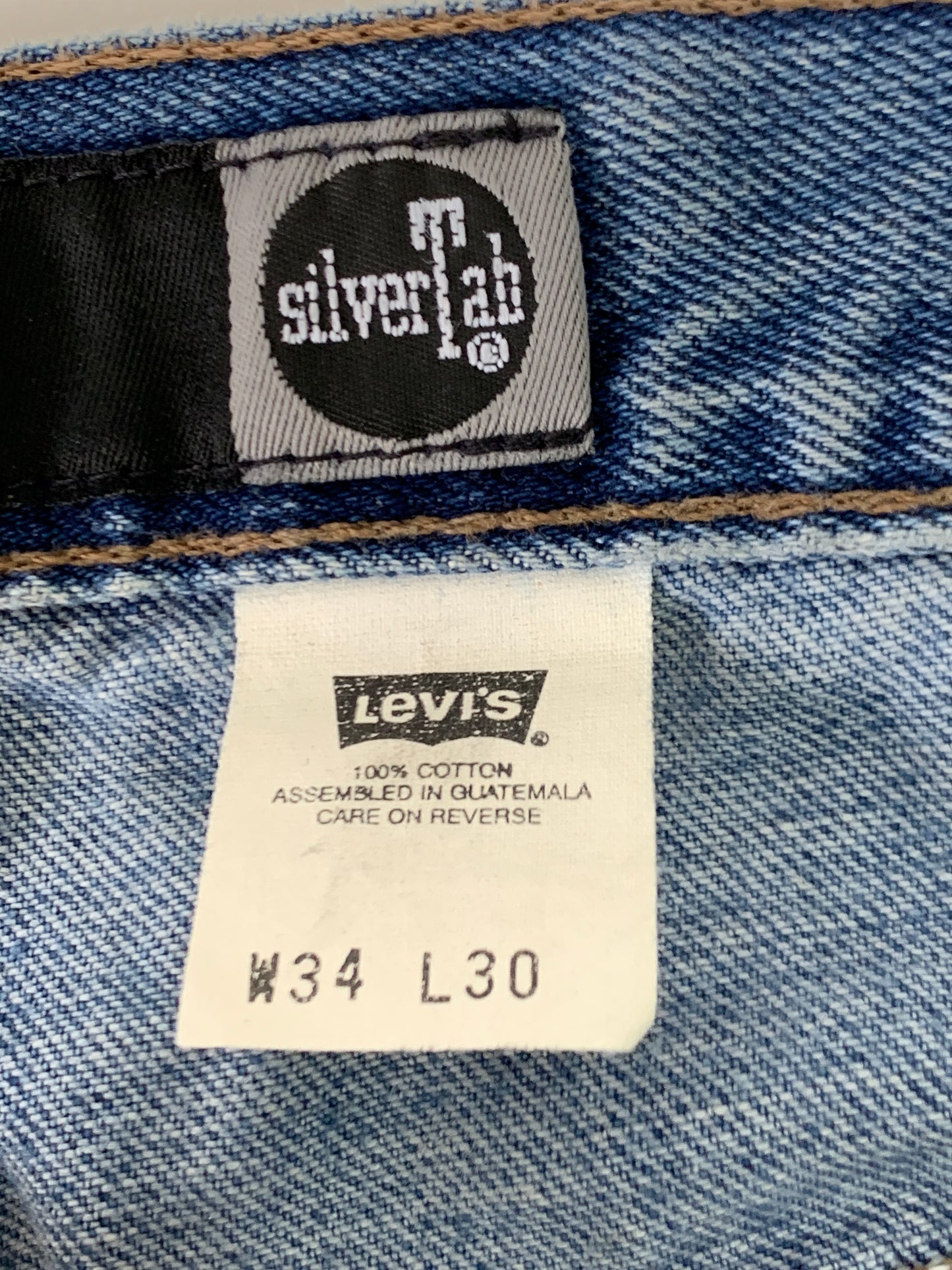 Levis Silvertab Baggy Vintage Jeans - 34 x 30