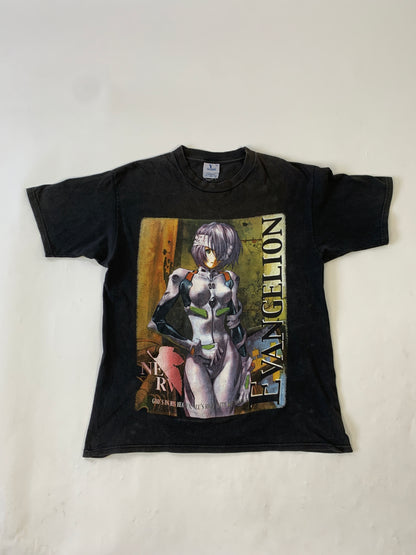 Evangelion Rei Ayanami Vintage T-Shirt - L