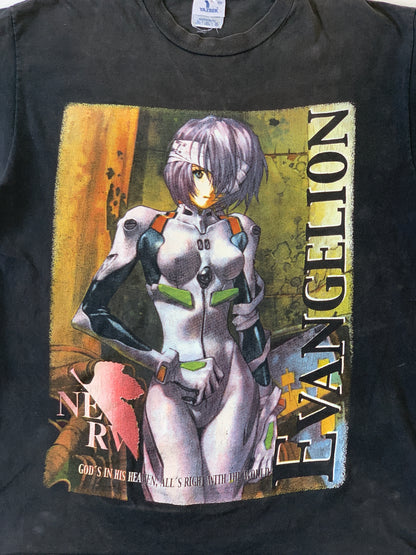 Evangelion Rei Ayanami Vintage T-Shirt - L