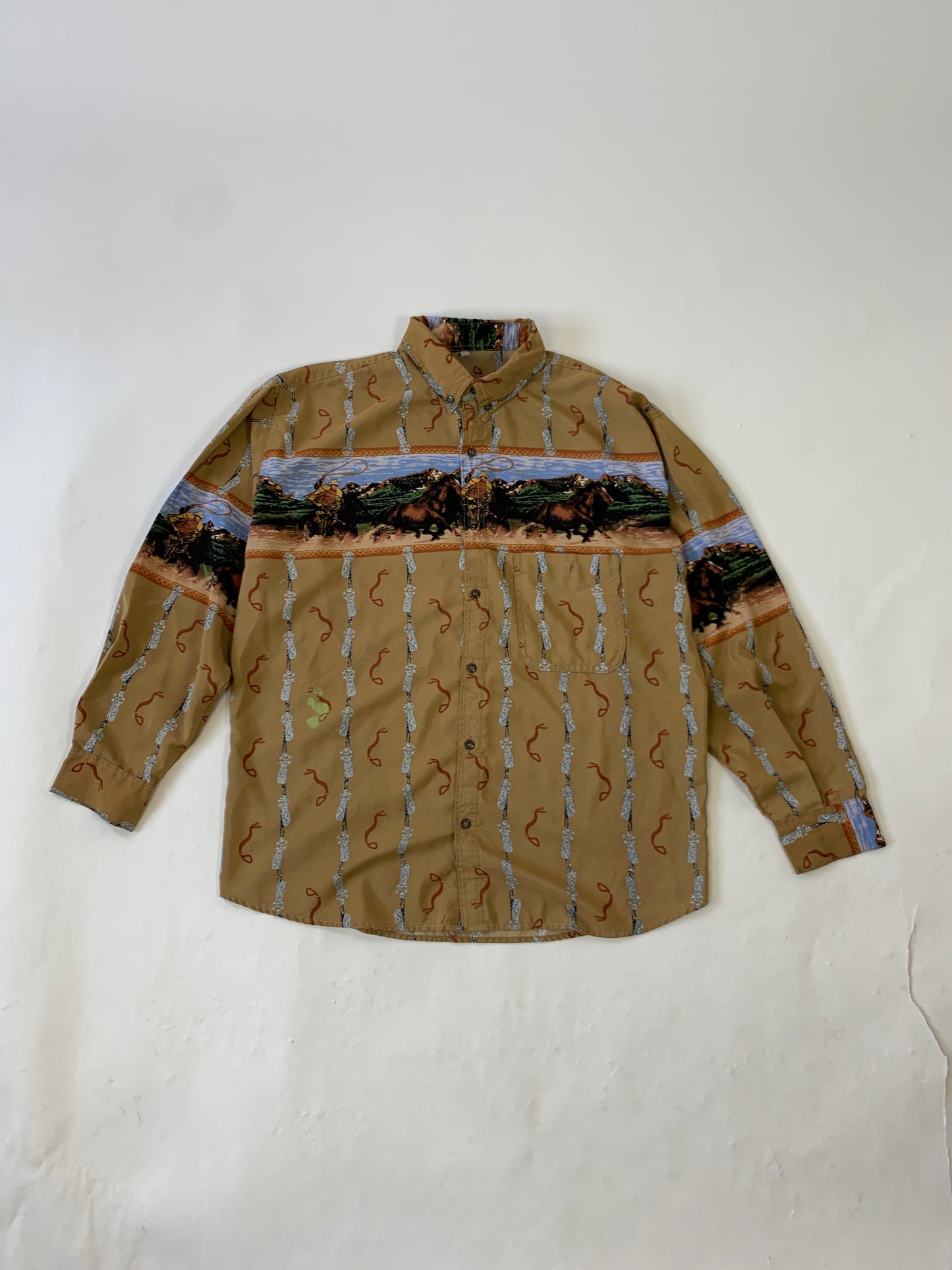 Camisa Vaquero Marlboro Vintage - L