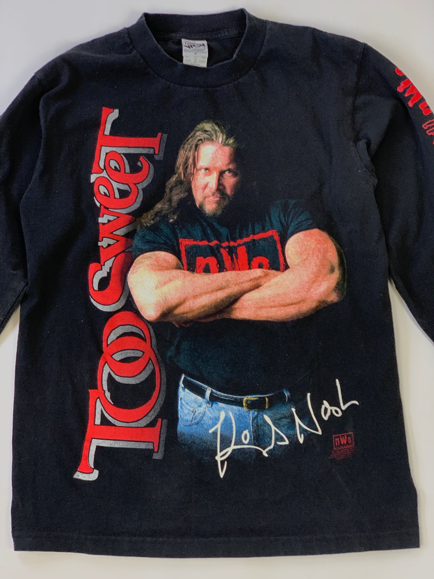 Kevin Nash NWO "Too Sweet" Vintage Long Sleeve T Shirt - M