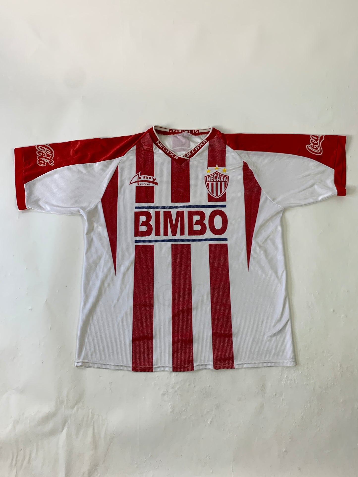 Jersey Necaxa Army Soccer Vintage - XXL