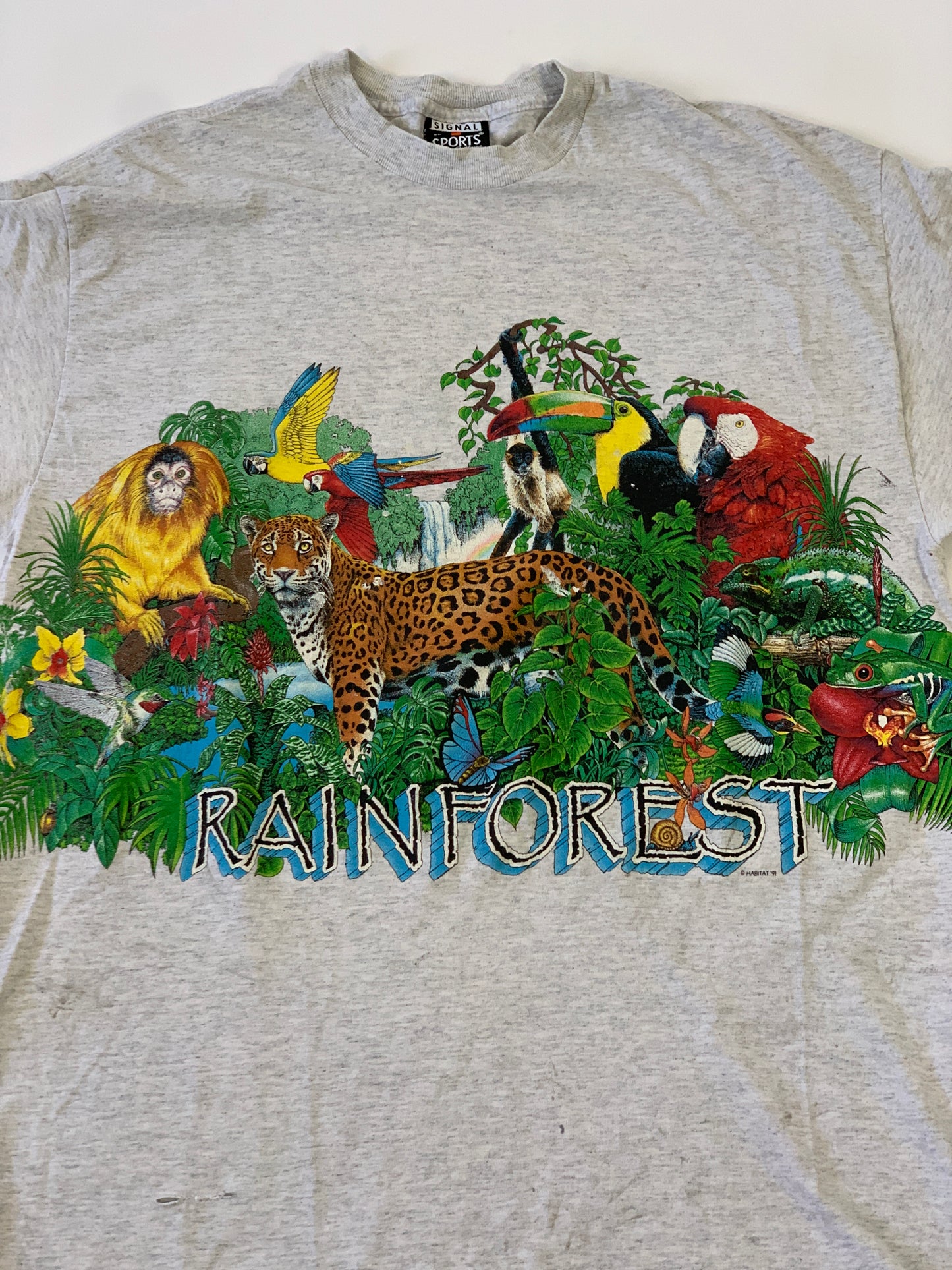 Playera Rain Forest Vintage - L