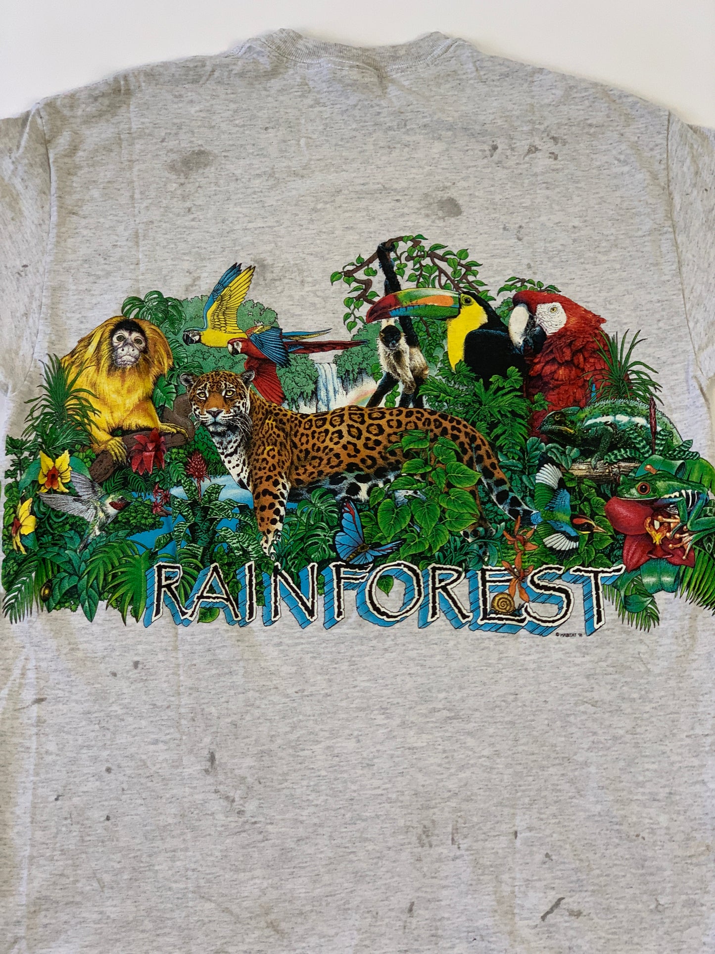 Playera Rain Forest Vintage - L