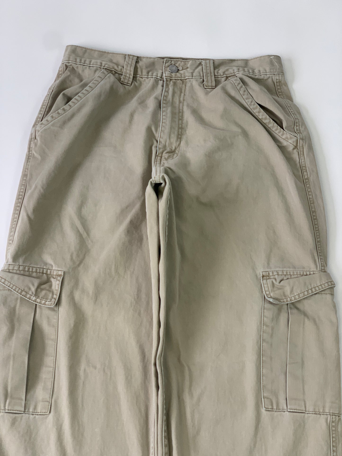 Levis Silvertab Khaki Vintage Cargo Pants - 32 x 34