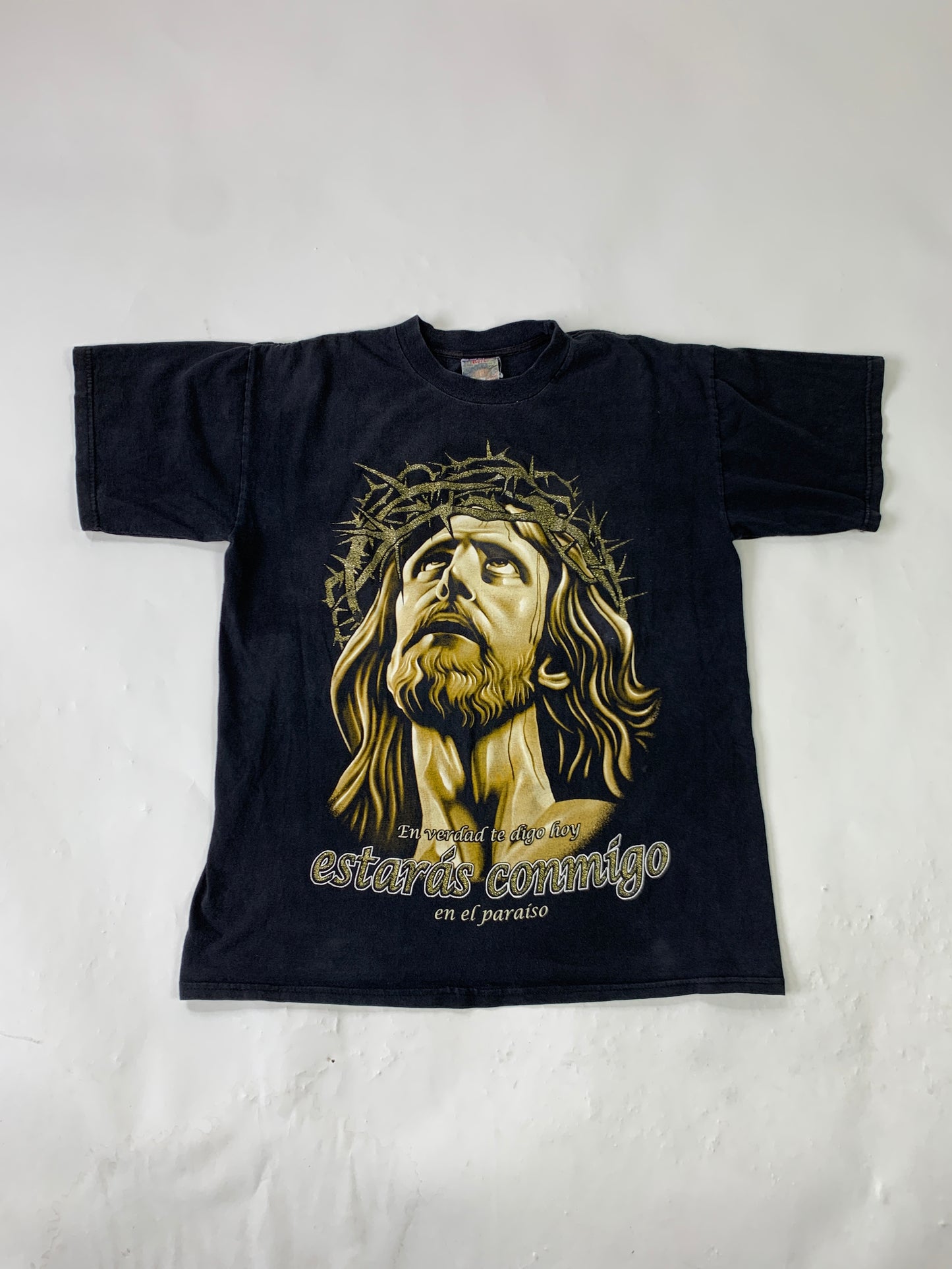 Jesus Rock Revolución Vintage T-Shirt - L