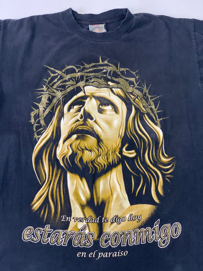 Jesus Rock Revolución Vintage T-Shirt - L