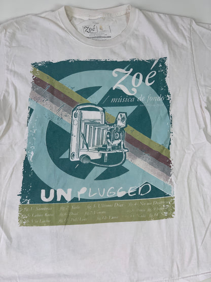 Zoe Unplugged 2011 Vintage T-Shirt - L