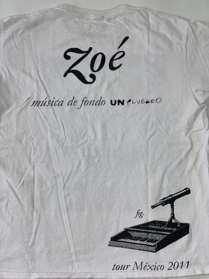 Zoe Unplugged 2011 Vintage T-Shirt - L