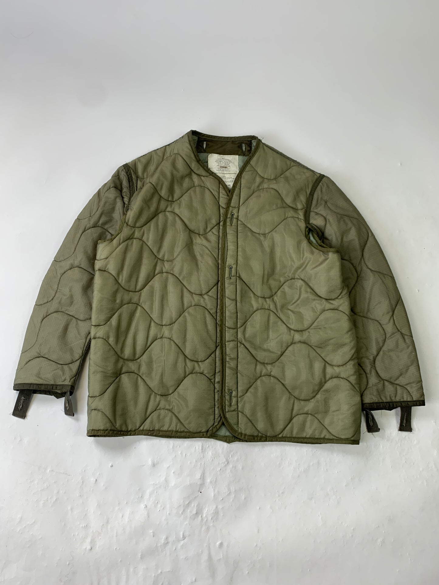 Army Vintage Quilted Liner Jacket - XL