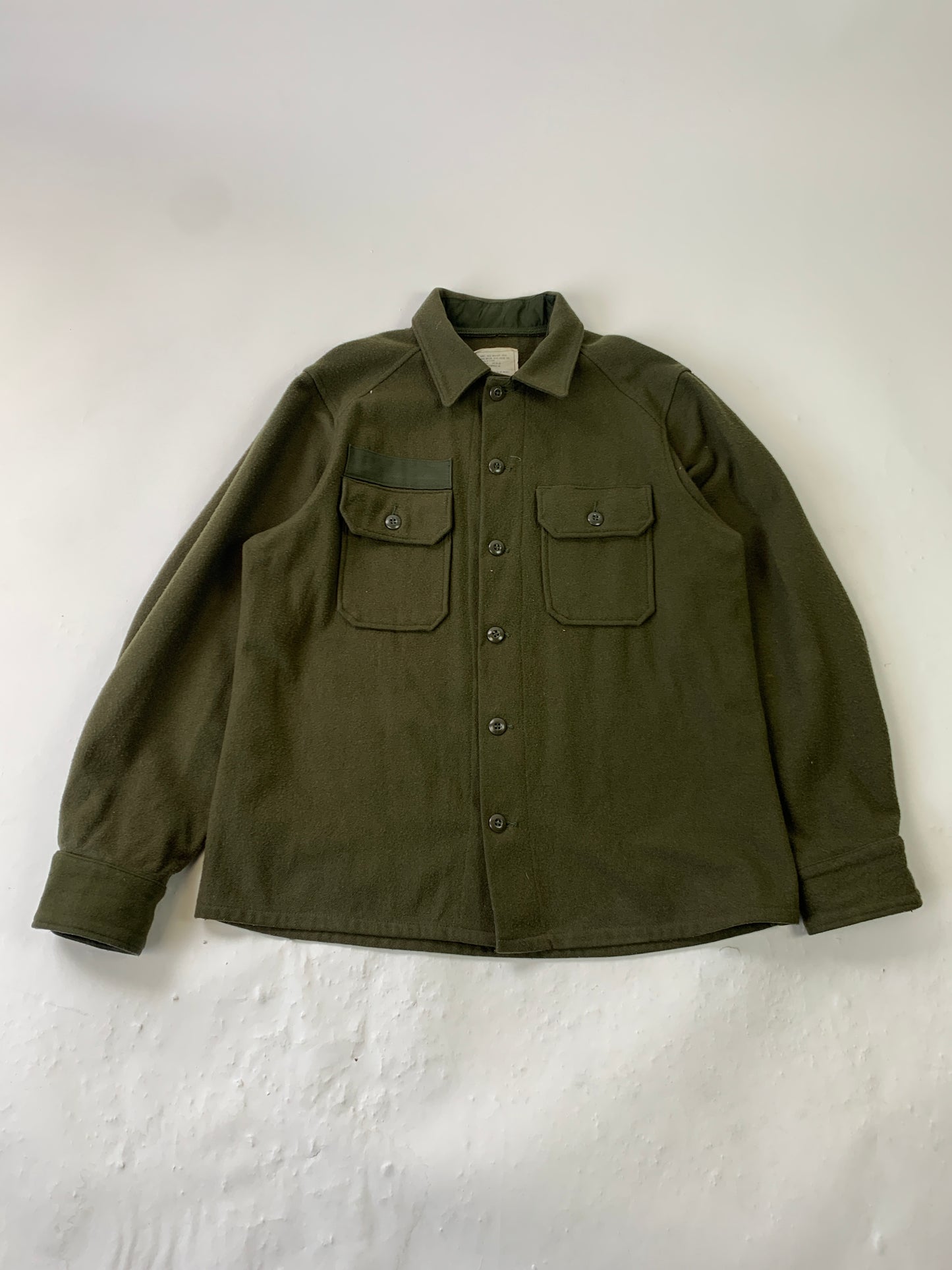 Camisa Militar Franela Vintage