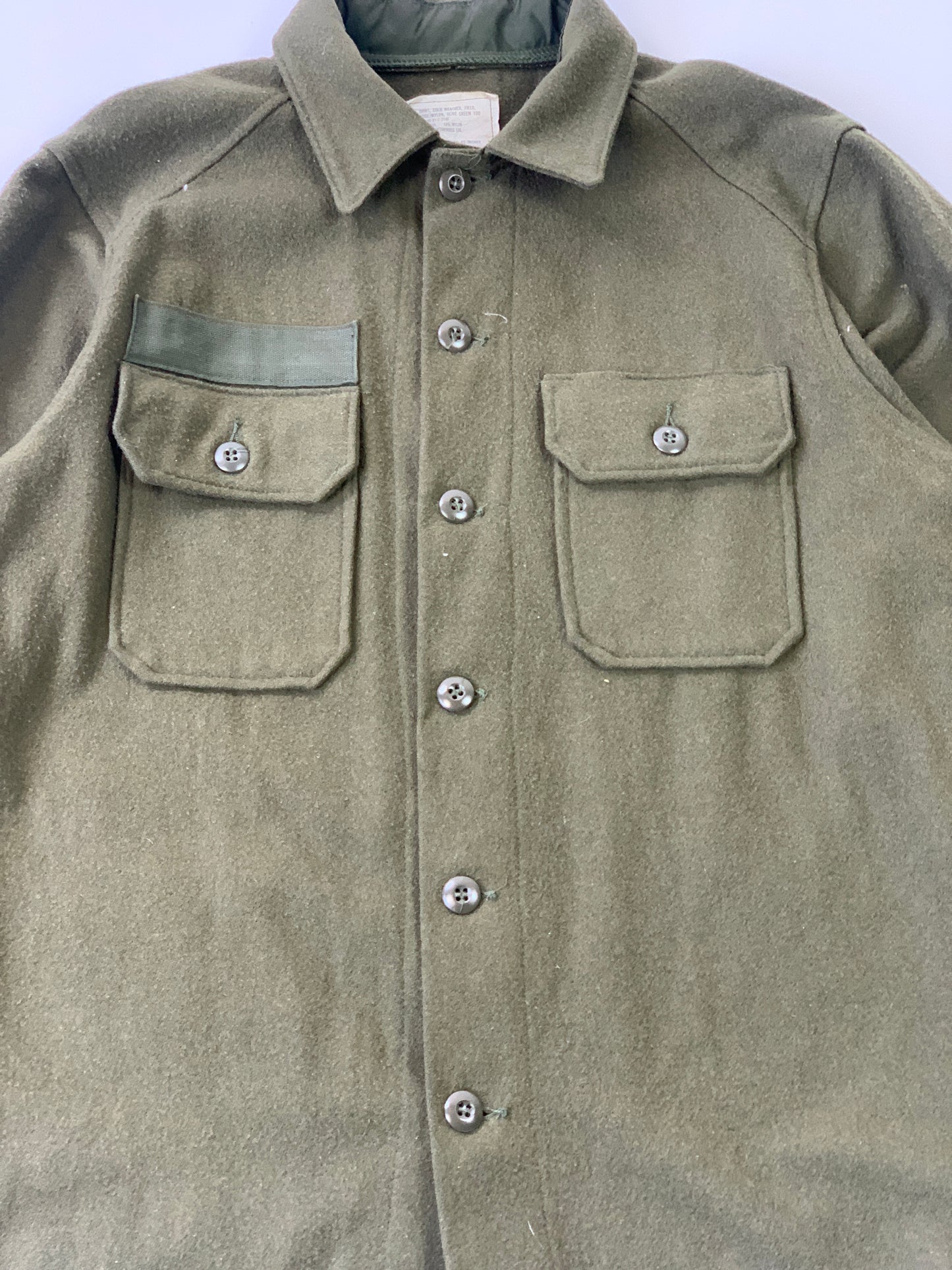 Camisa Militar Franela Vintage