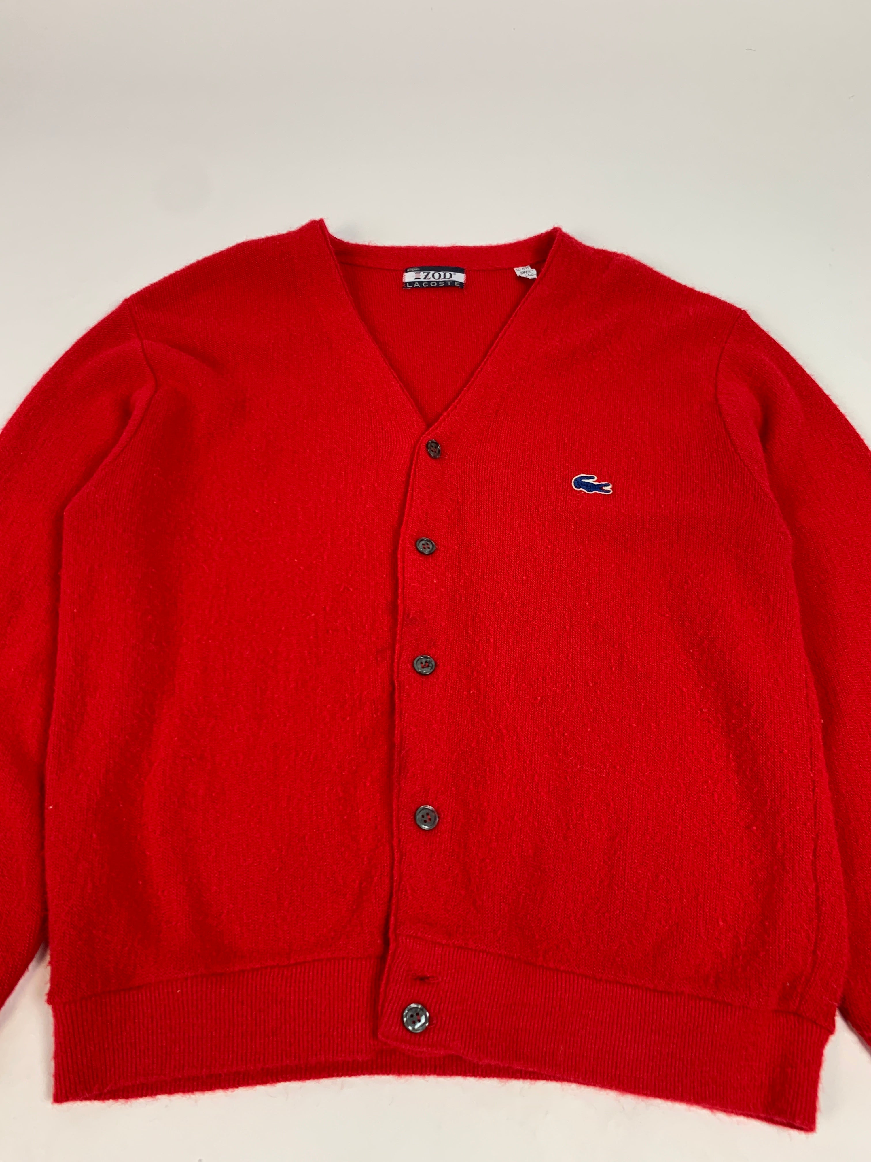 Izod hotsell lacoste cardigan