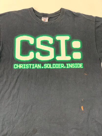 Playera CSI Vintage - L