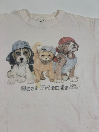 Playera Best Friends Puppies Vintage - M